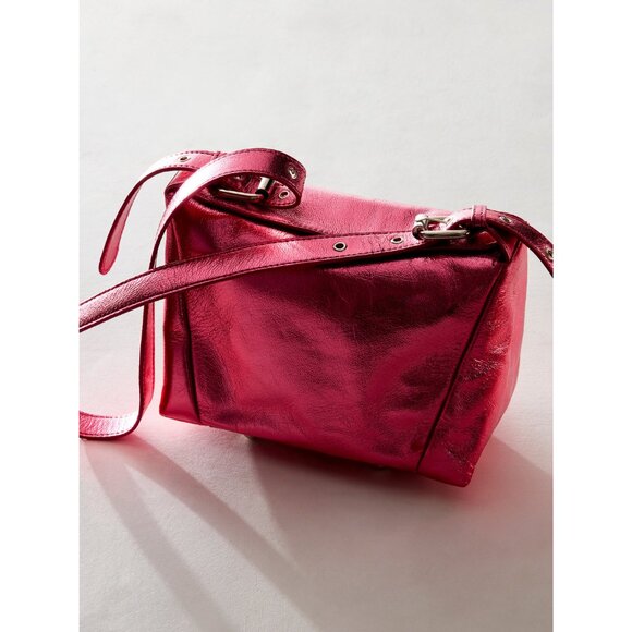 Free People Metallic Pink Shoulder Bag main image 2